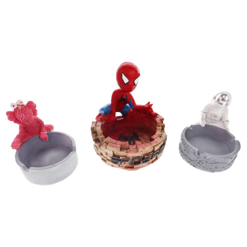 CHARACTER PLASTIC ASHTRAY 1CT